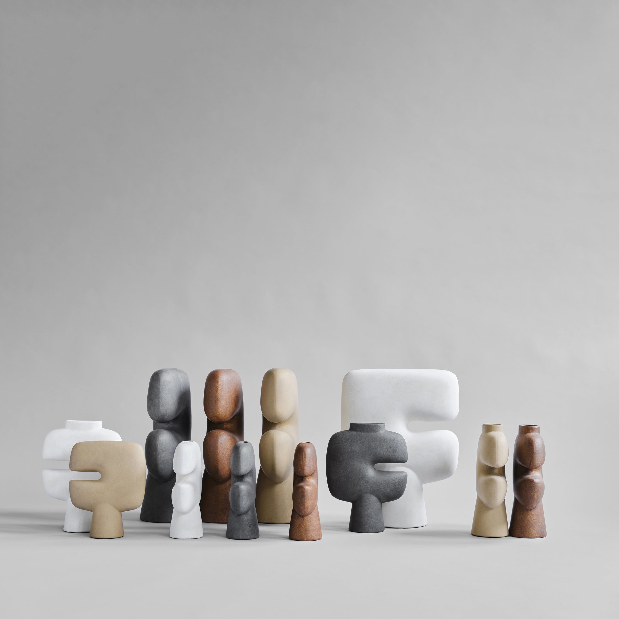 101 COPENHAGEN Tribal Vase Mini DarkGray 花瓶・フラワースタンド