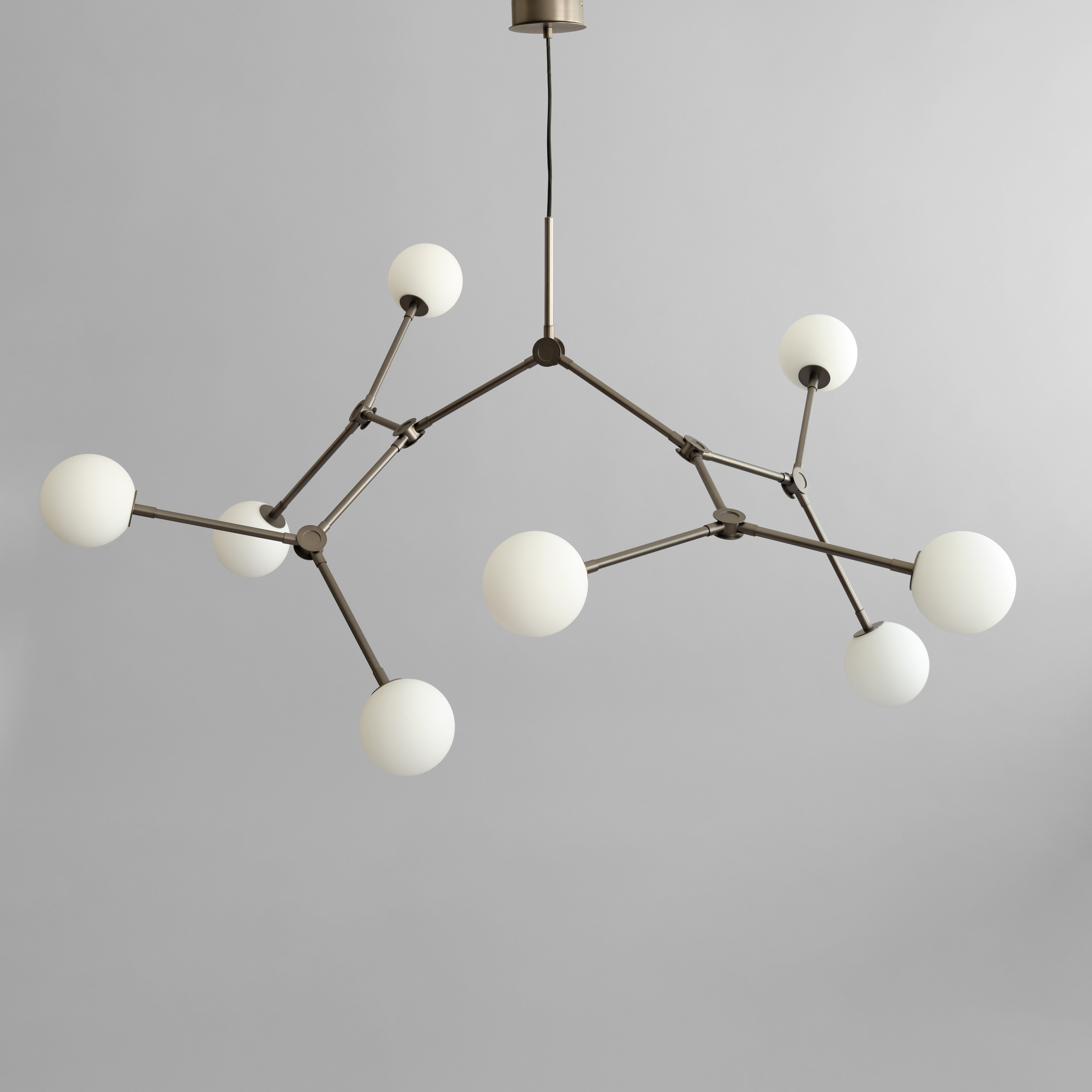 Drop Chandelier Bulp, Grande - Grey (5m) | 101 Copenhagen