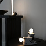 101 Copenhagen - Brick Lamp, Low - Calacatta - Table Lamp