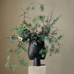 101 Copenhagen - Sphere Vase Square, Hexa - Black - Vase