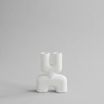 101 Copenhagen - Cobra Vase Double, Mini - Bubble White - Vase
