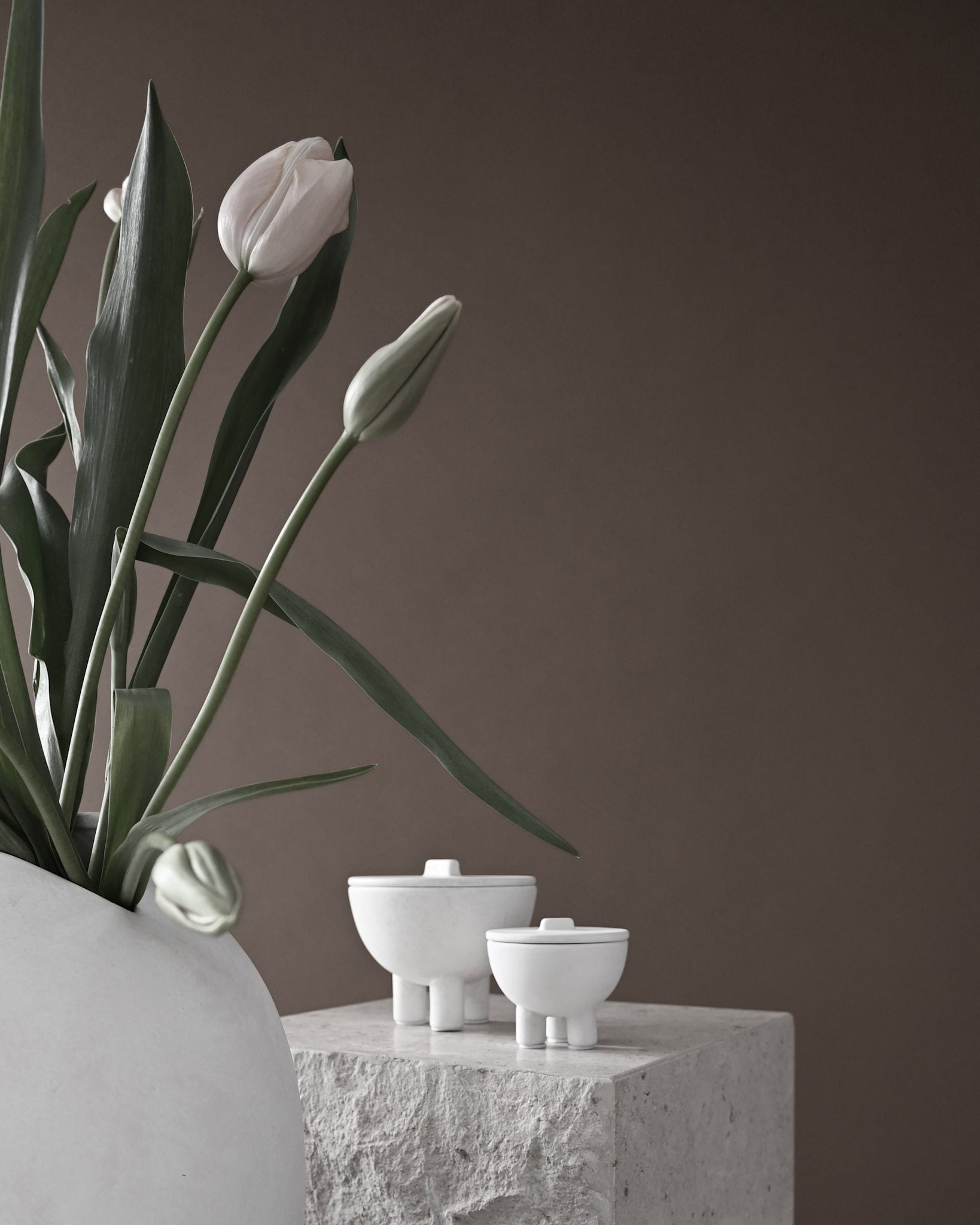 101 Copenhagen - Duck Jar, Medio - Bone White - Decorative Jars