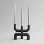 101 Copenhagen - Cobra Candle Holder - Black - Candle Holders