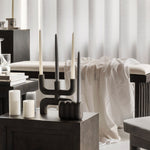 101 Copenhagen - Cobra Candle Holder - Black - Candle Holders