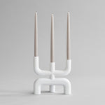 101 Copenhagen - Cobra Candle Holder - Bone White - Candle Holders