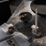 101 Copenhagen - Brick Candle Holder, Tall - Calacatta - Candle Holders