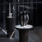 101 Copenhagen - Brick Candle Holder, Tall - Calacatta - Candle Holders