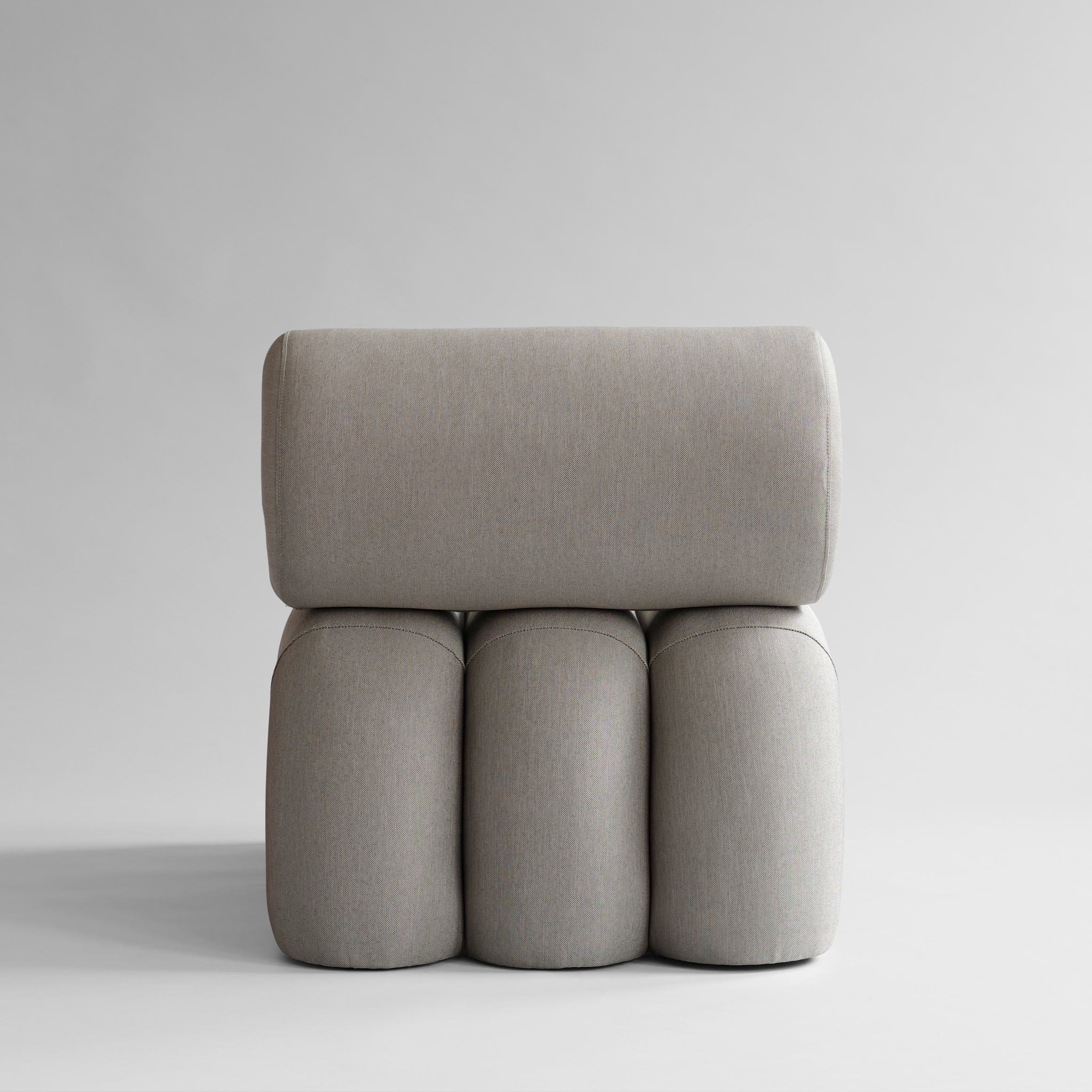 101 Copenhagen - Foku Chair - Taupe (Pallazo 163) - Lounge Chair