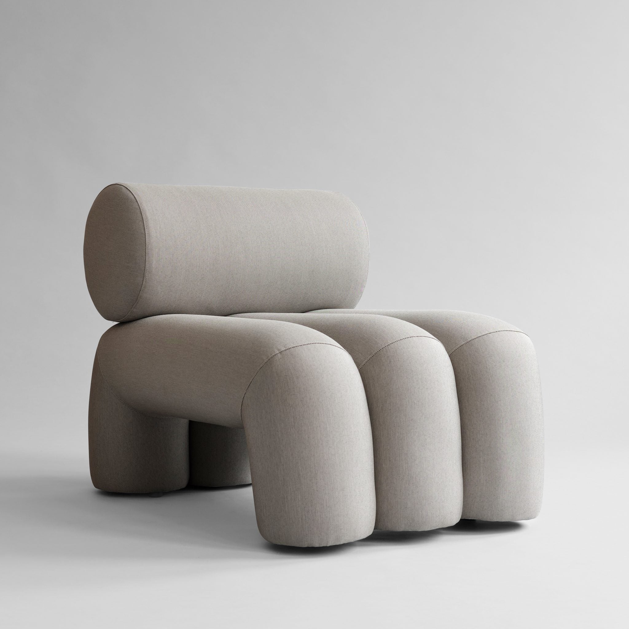 101 Copenhagen - Foku Chair - Taupe (Pallazo 163) - Lounge Chair