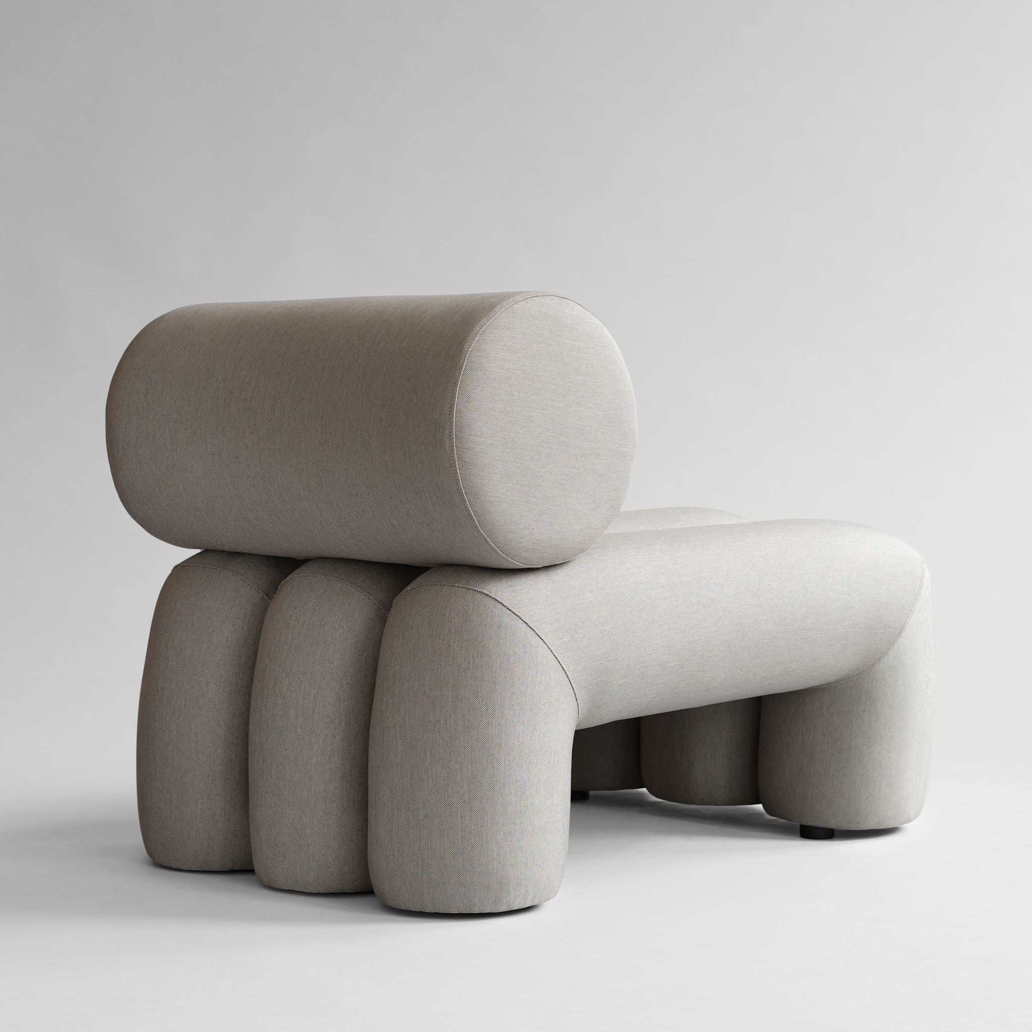 101 Copenhagen - Foku Chair - Taupe (Pallazo 163) - Lounge Chair