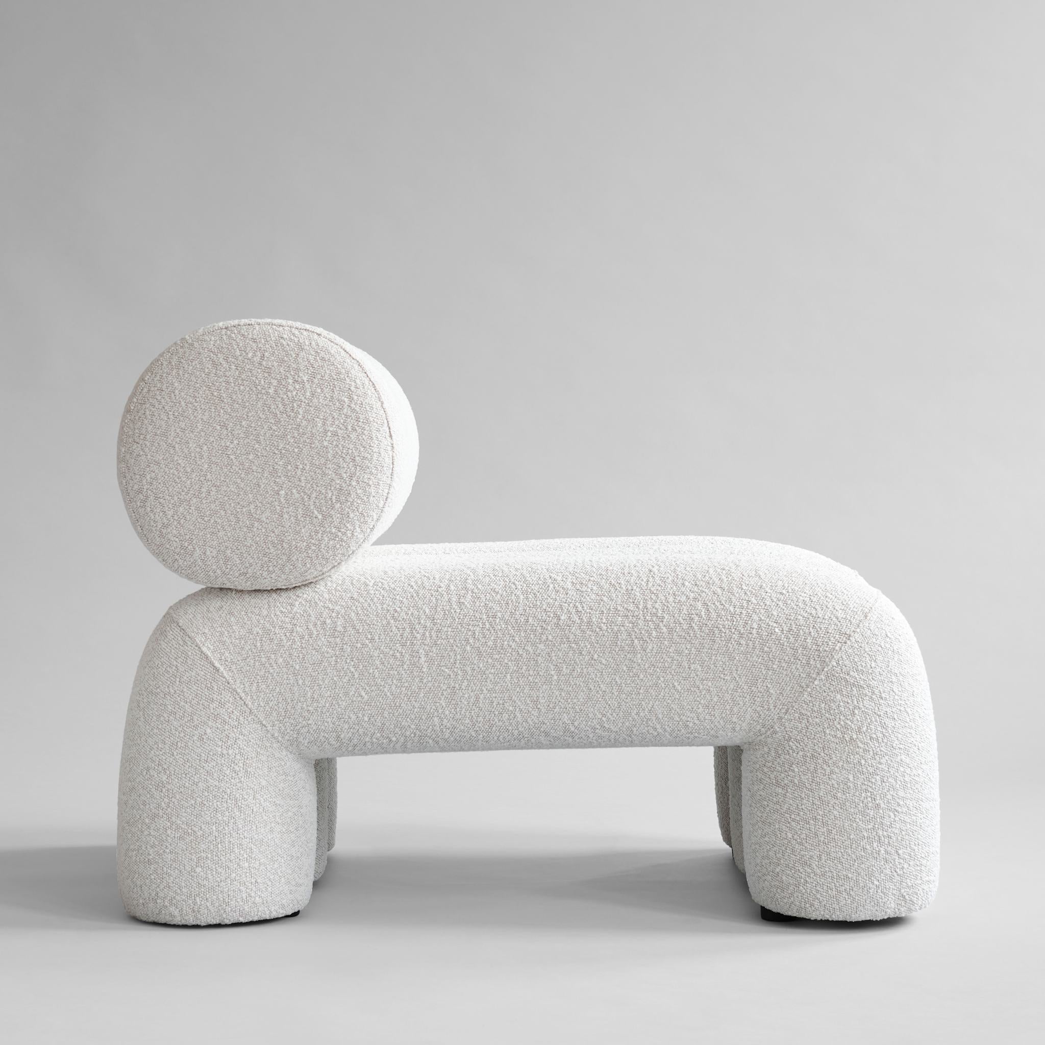 101 Copenhagen - Foku Chair - Off White (CPH 900) - Lounge Chair