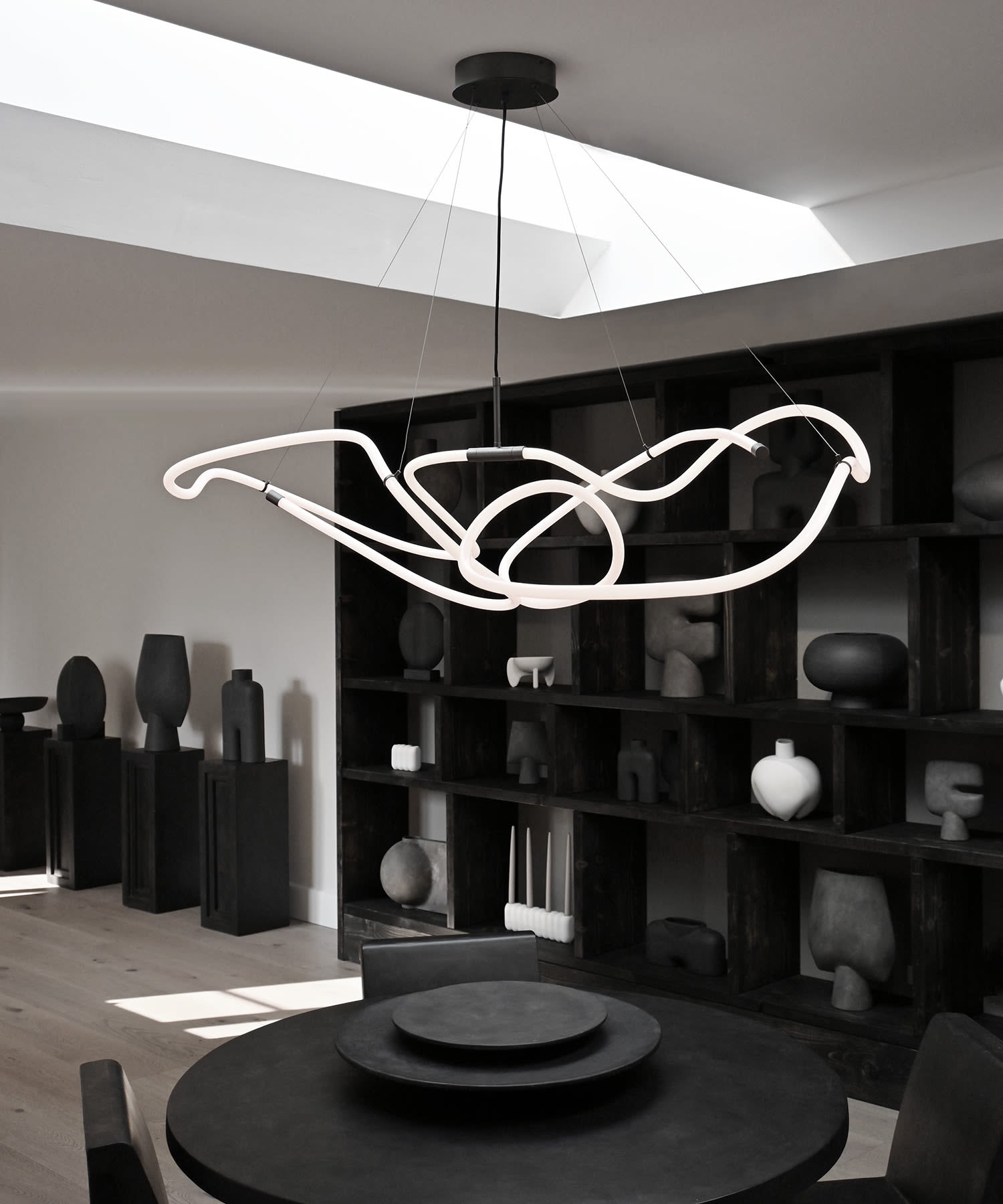 101 Copenhagen - Ghost Chandelier, Big - Neon - Chandelier