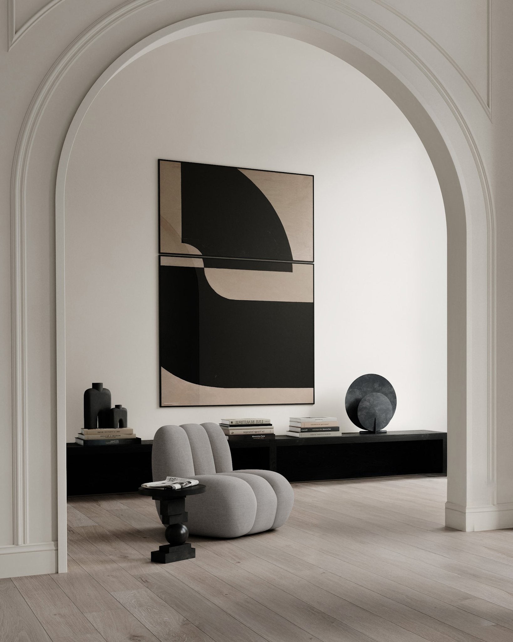 101 Copenhagen - Toe Chair - Taupe (Pallazo 163) - Lounge Chair