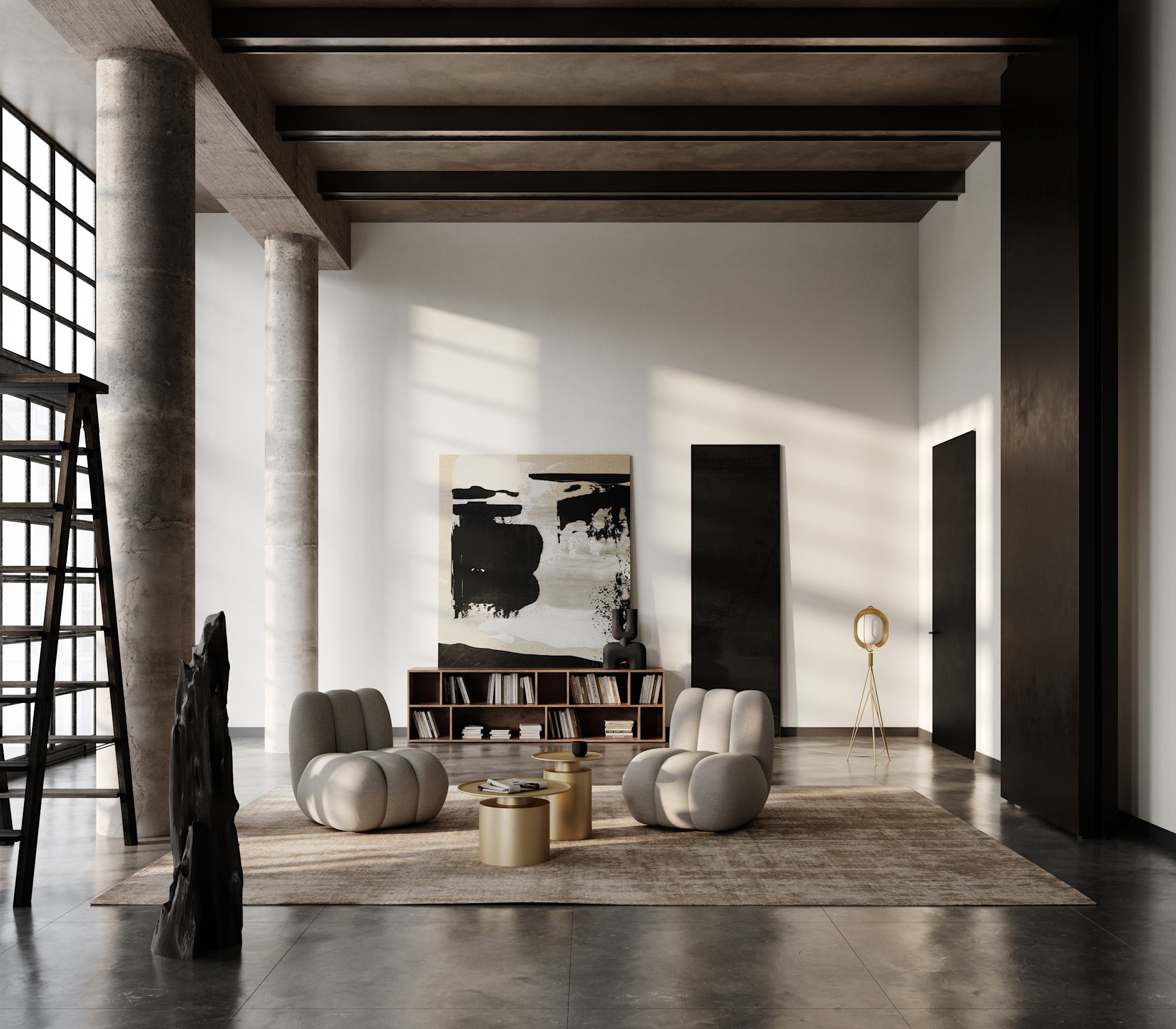 101 Copenhagen - Toe Chair - Taupe (Pallazo 163) - Lounge Chair