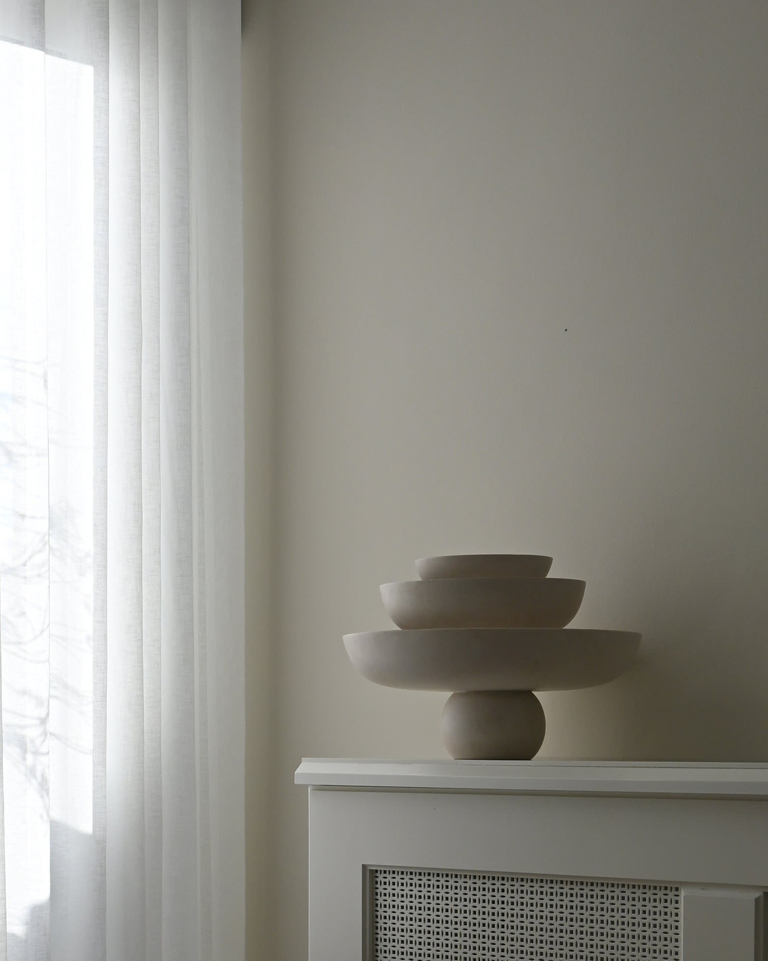 101 Copenhagen - Baburu Bowl, Big - Birch - Ceramic bowl