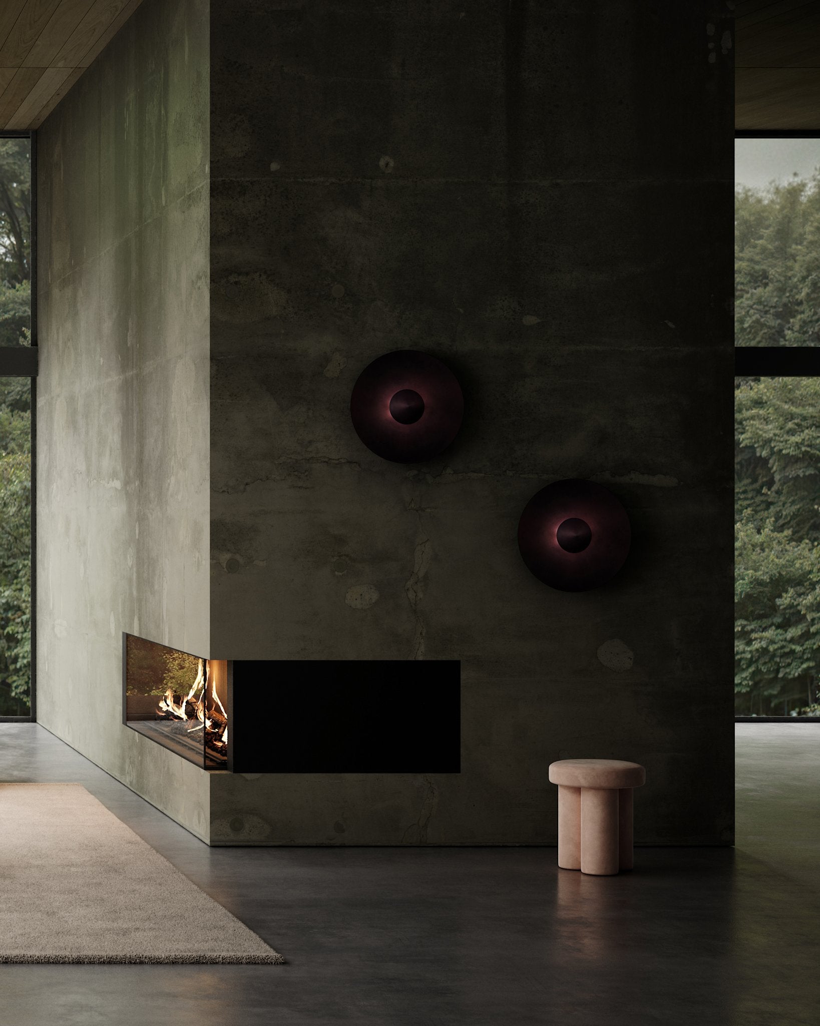 101 Copenhagen - Big Foot Stool - Nubuck - Stool