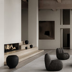 101 Copenhagen - Toe Chair - Deep Taupe (A2635) - Lounge Chair