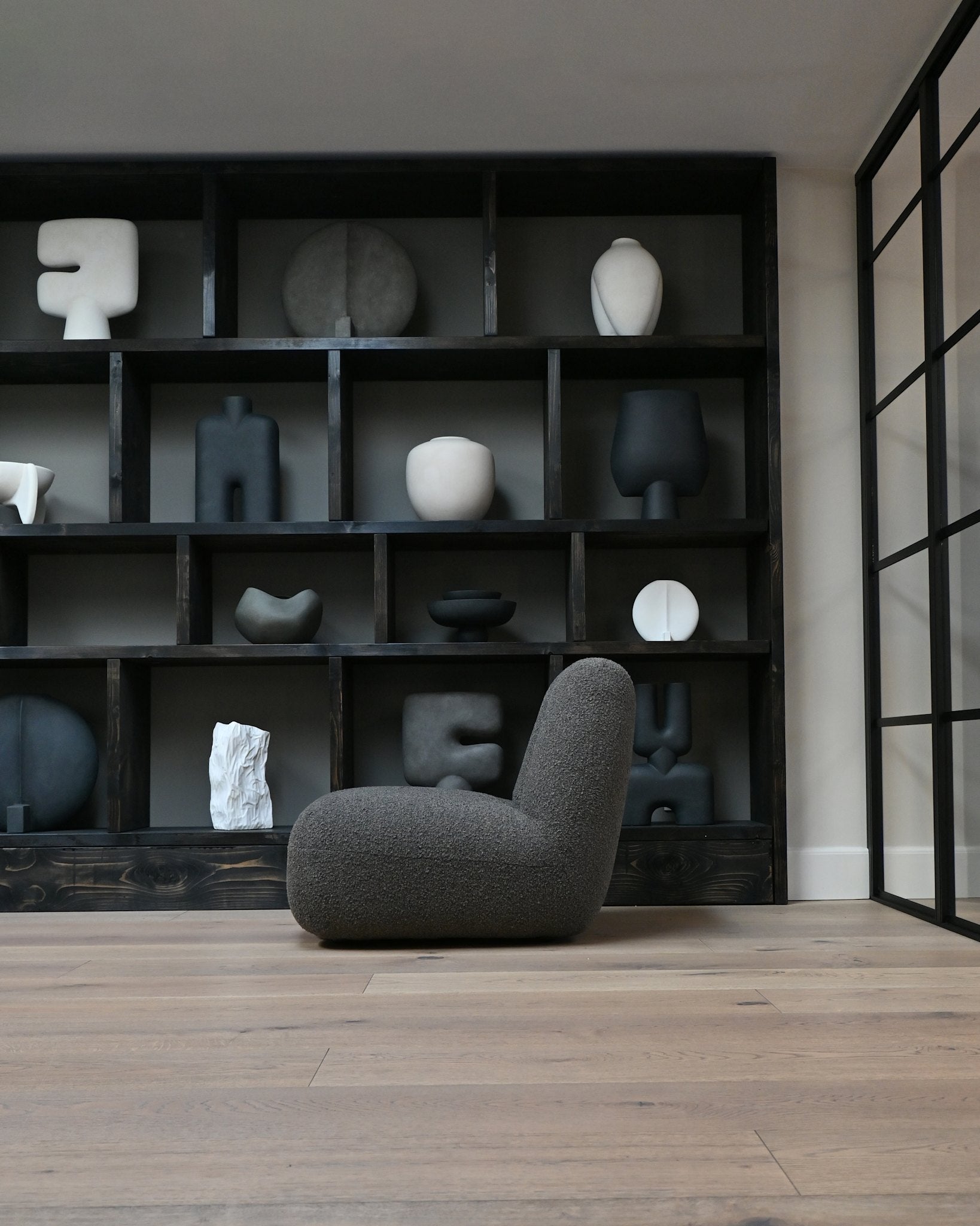 101 Copenhagen - Toe Chair - Deep Taupe (A2635) - Lounge Chair