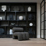 101 Copenhagen - Foku Chair - Deep Taupe (A2635) - Lounge Chair