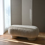 101 Copenhagen - Big Foot Bench - Sandshell (Sheepskin) - Bench