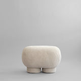 101 Copenhagen - Big Foot Bench, Petit - Sandshell (Sheepskin) - Bench