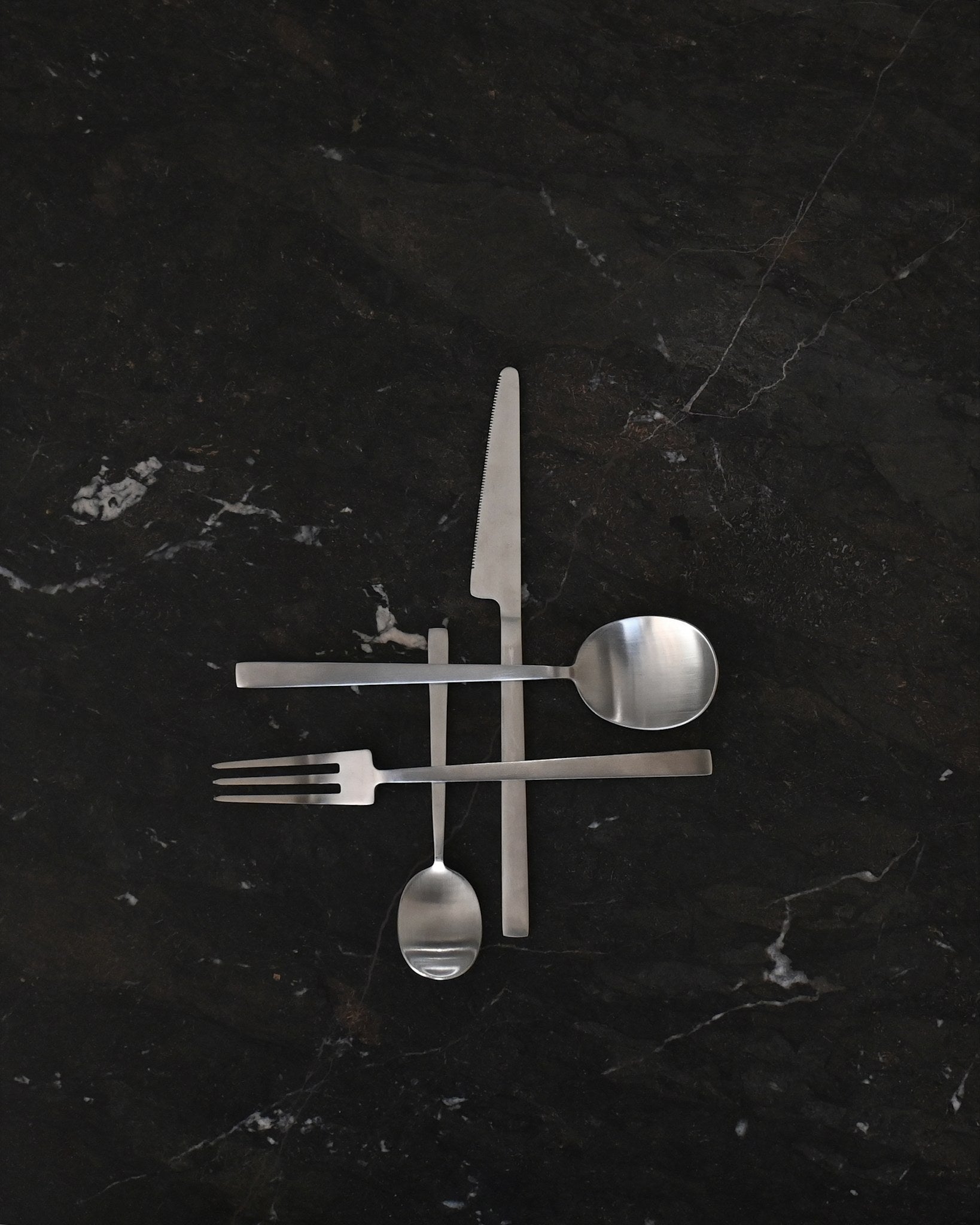 101 Copenhagen - Kogei Cutlery - Brushed Steel (24 pcs) - Cutlery set
