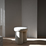 101 Copenhagen - Big Foot Stool - Sandshell (Sheepskin) - Stool