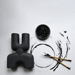 101 Copenhagen - Cobra Vase Double, Mini - Black - Vase