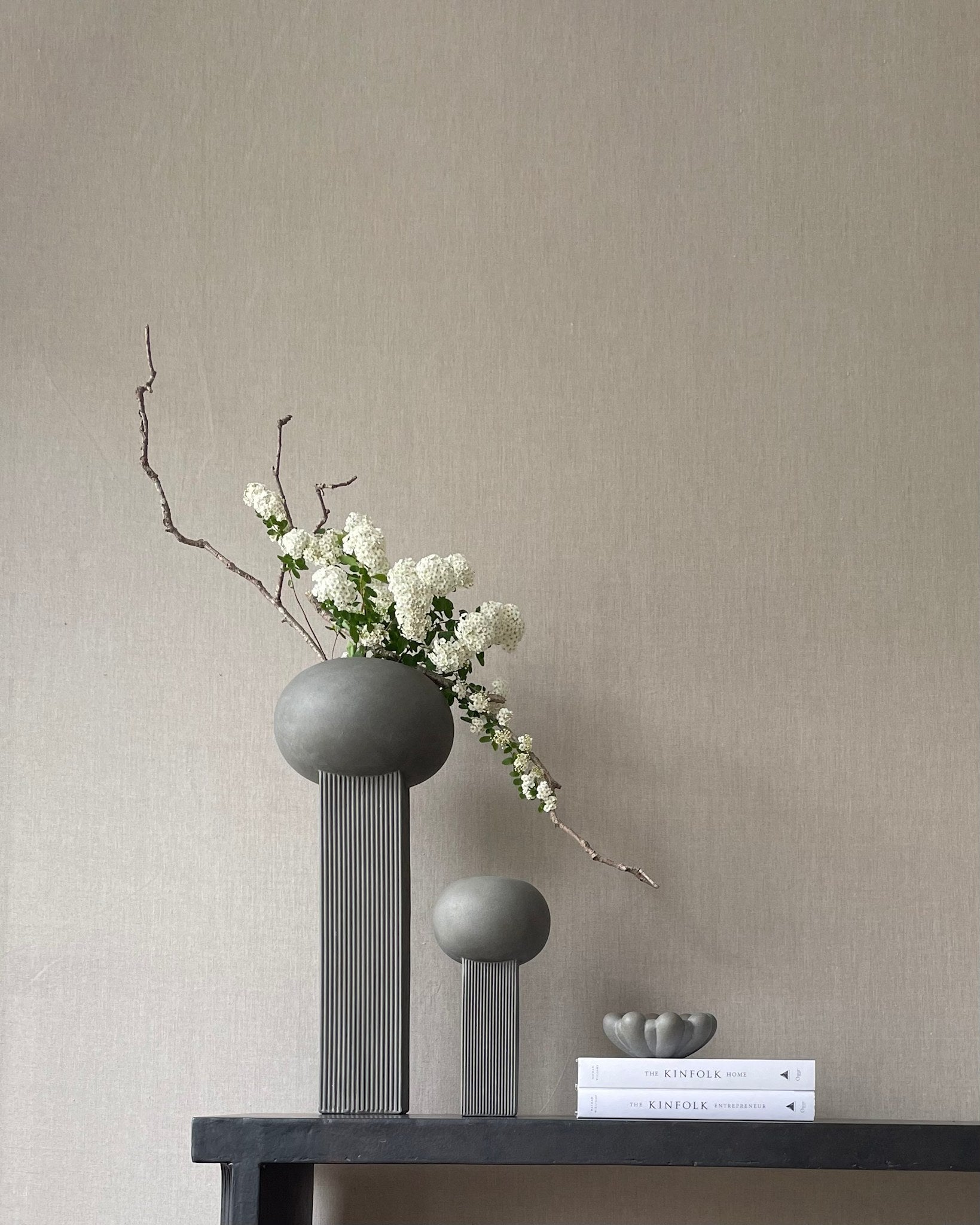 101 Copenhagen - Empire Vase, Big - Dark Grey - Vase