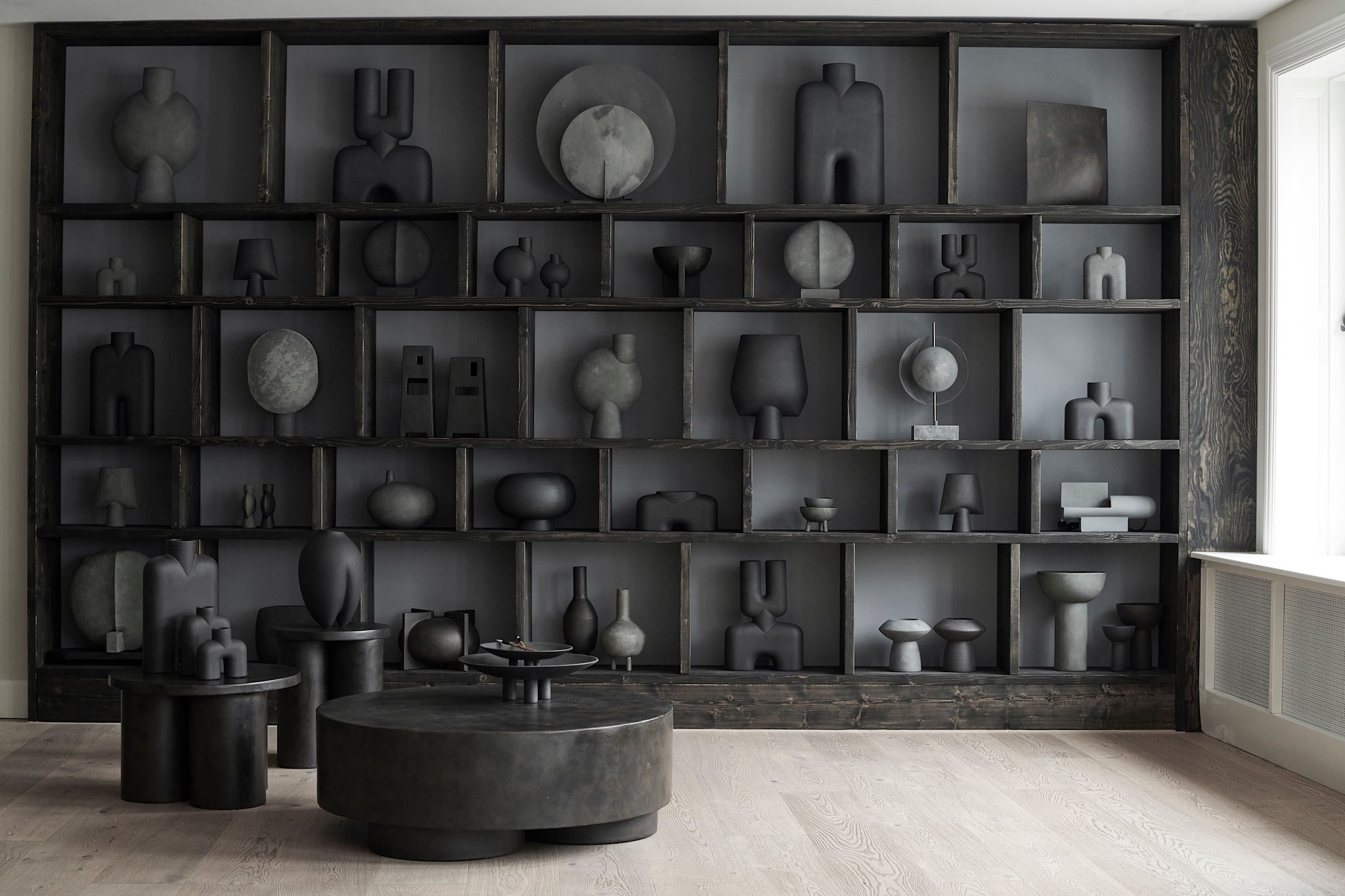 101 Copenhagen - Kabin Vase, Fat - Black - Vase