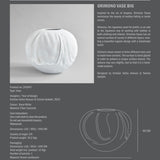 101 Copenhagen - Orimono Vase, Big - Bone White - Vase