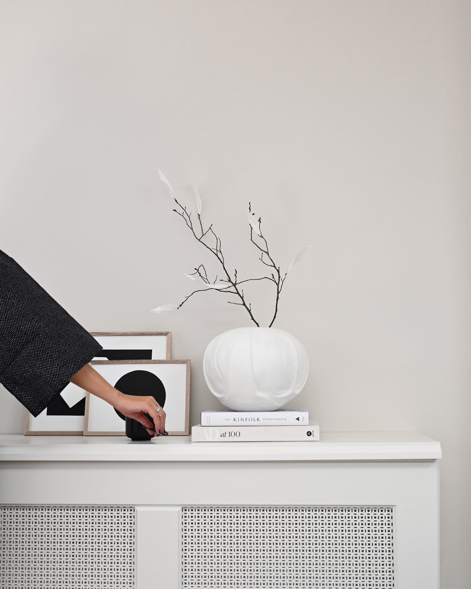 101 Copenhagen - Orimono Vase, Medio - Bone White - Vase