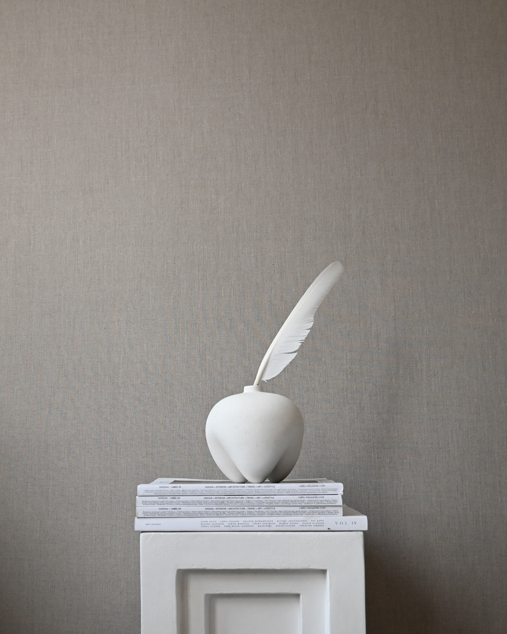 101 Copenhagen - Sumo Vase, Petit - Bone White - Vase