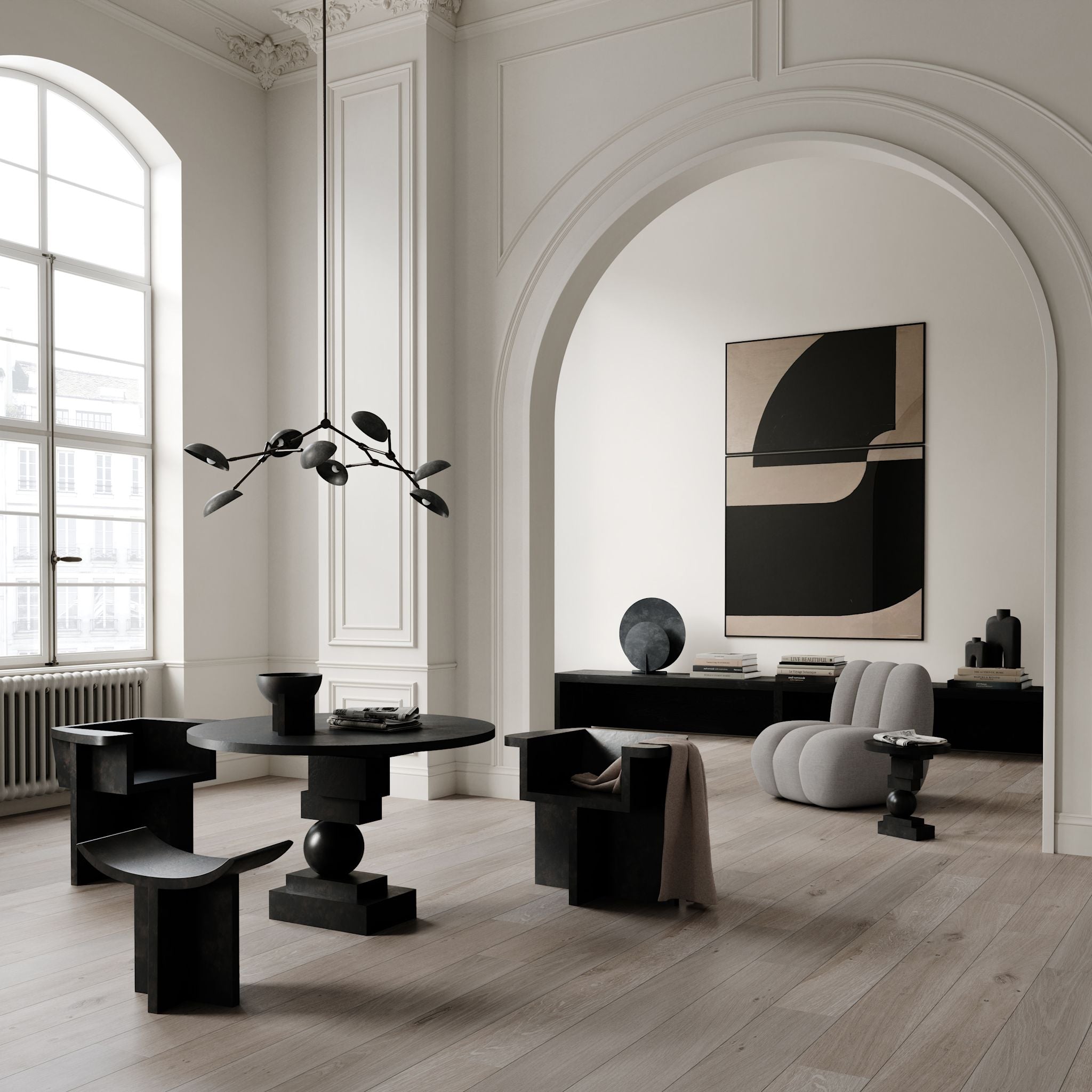 101 Copenhagen - Brutus Stool - Coffee - Stool