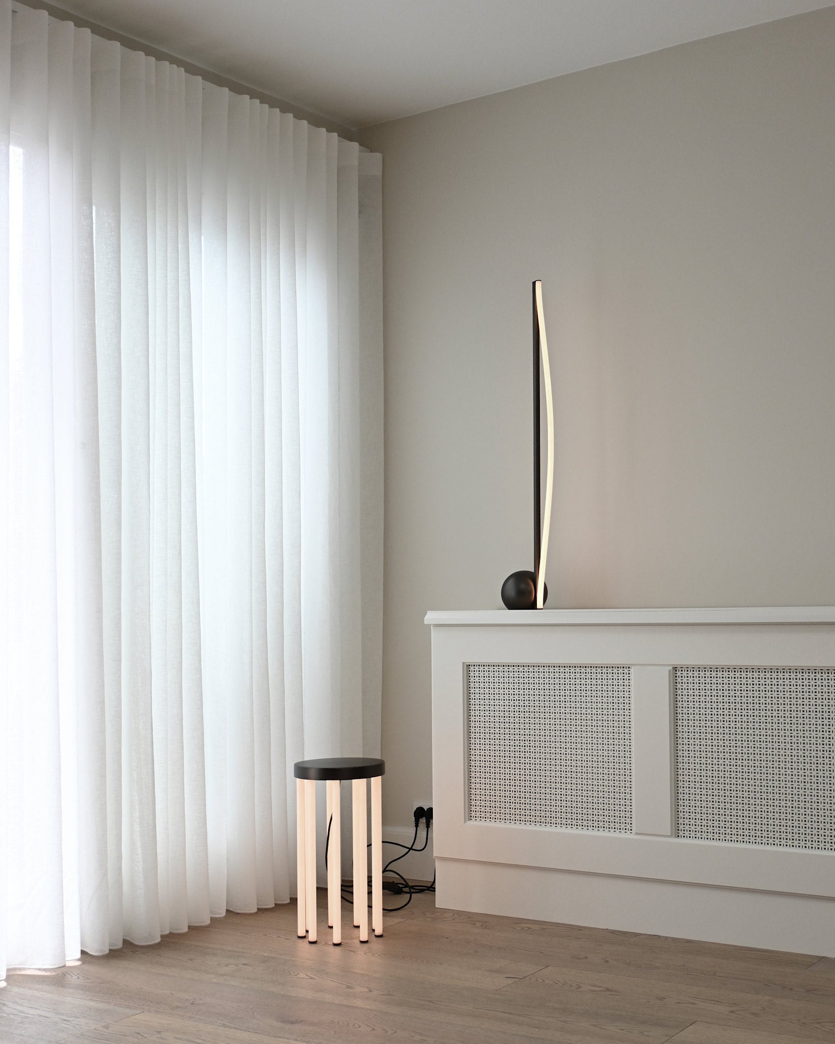 101 Copenhagen - Neon Side Table, Bronze - Floor Lamp