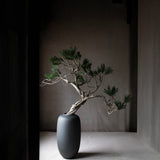 Sunao Vase Slim, Big - Black