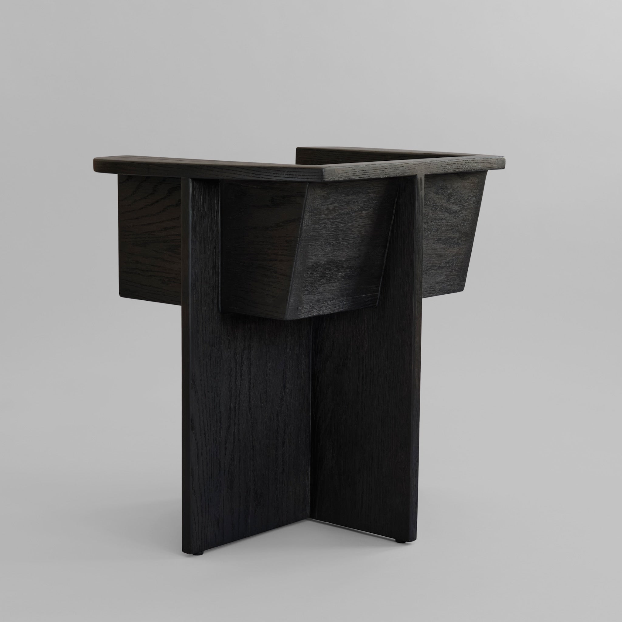 101 Copenhagen - Brutus Dining Chair - Coffee Black Oak - Dining Chair