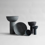 101 Copenhagen - Block Vase, Big - Dark Grey - Archive