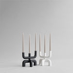 101 Copenhagen - Cobra Candle Holder - Black - Candle Holders