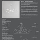 101 Copenhagen - Ghost Chandelier, Mini - Neon - Chandelier