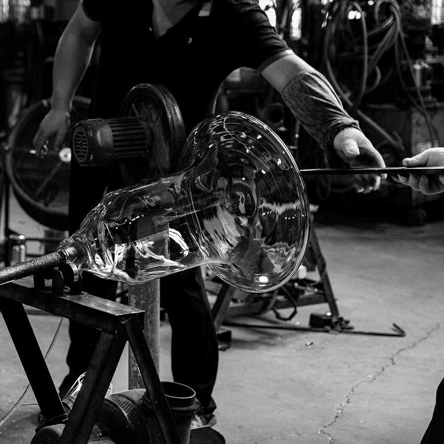 Rotating the glass