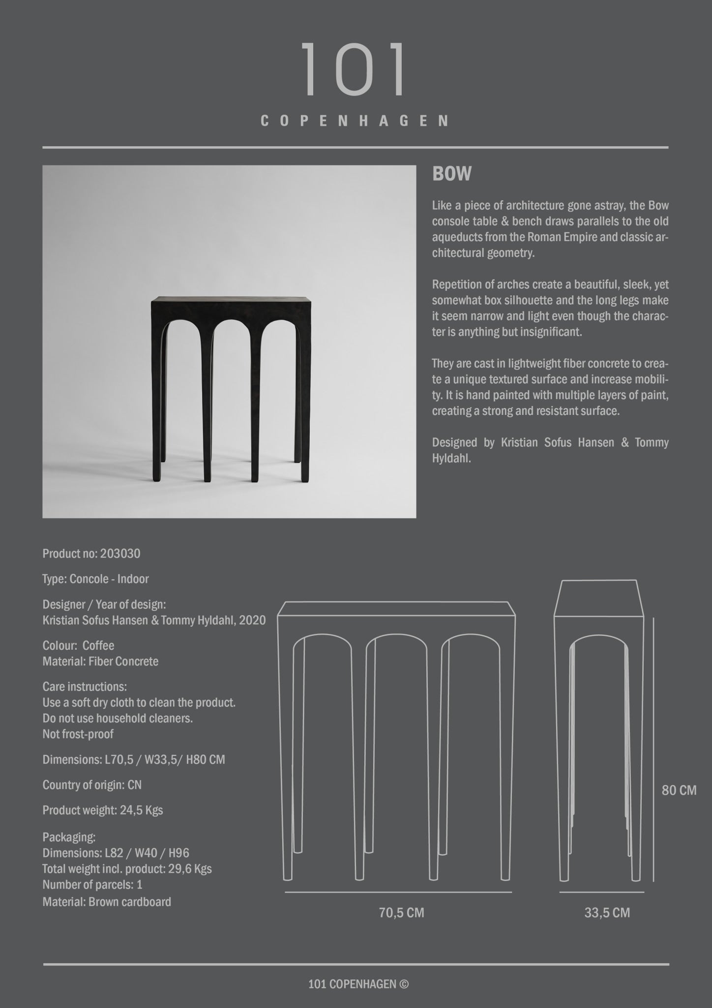 101 Copenhagen Bow consol Style sheet