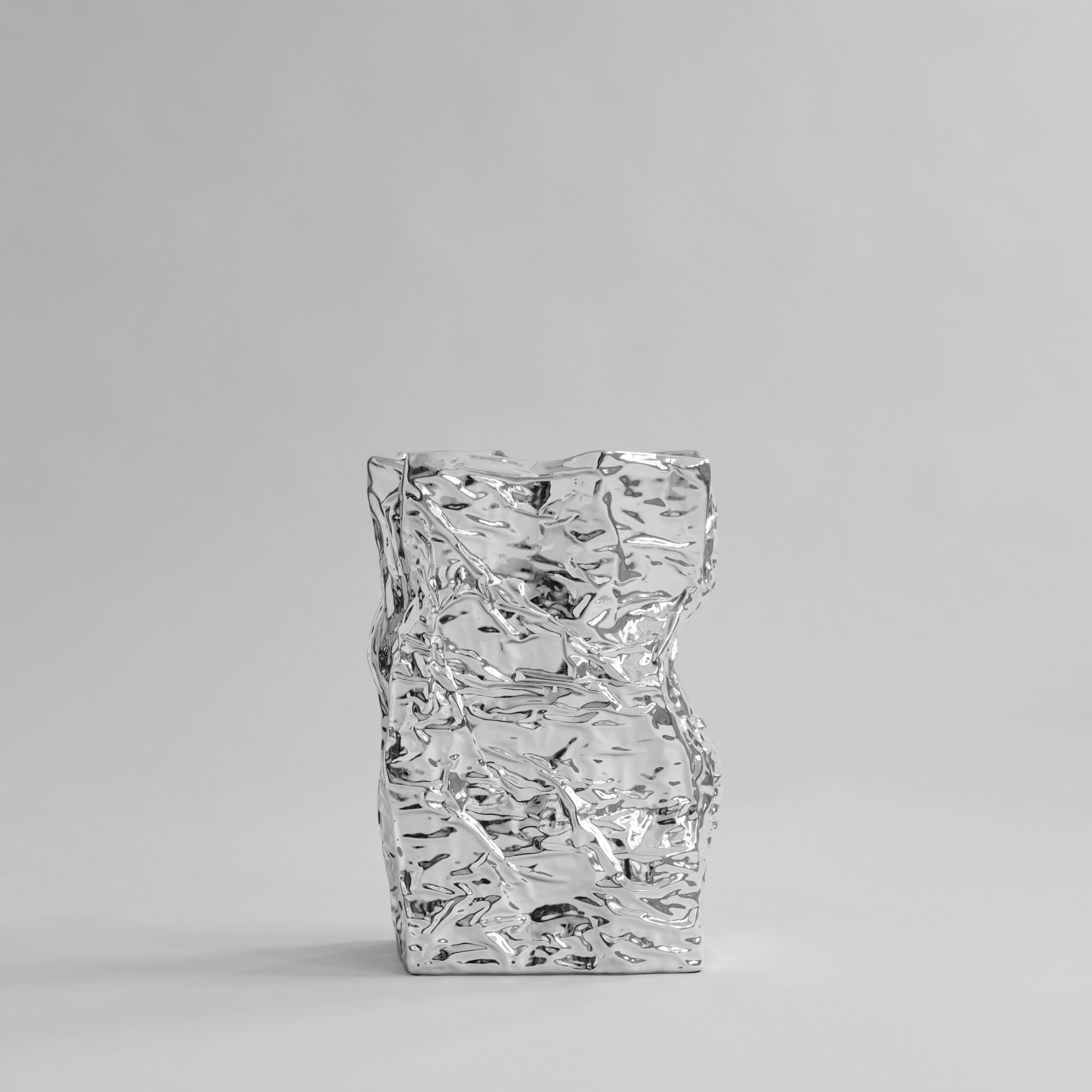 101 Copenhagen - Kami Vase, Big - Chrome - Vase