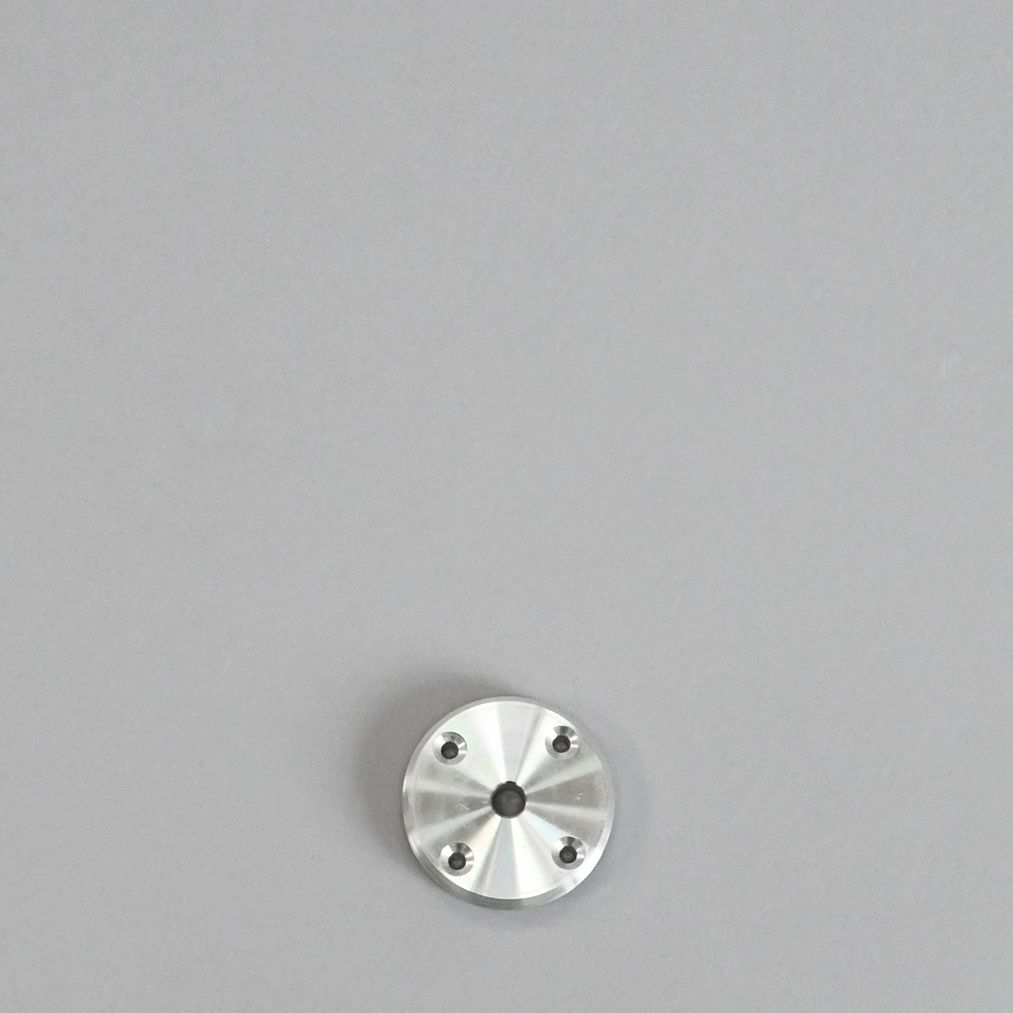 Mounting plate for chandelier bottom view