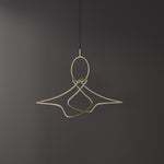 101 Copenhagen Kumo Mini chandelier turned on and off