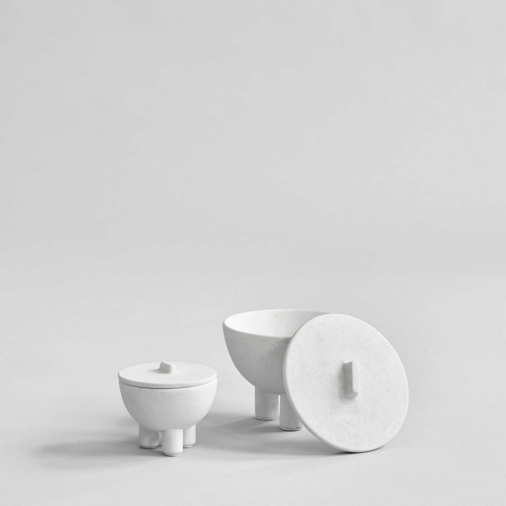 101 Copenhagen - Duck Jar, Medio - Bone White - Decorative Jars