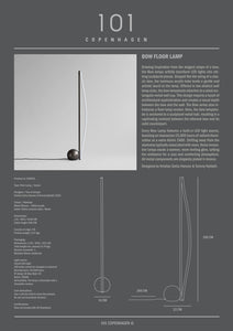 Bow Floor Lamp - Bronze - 101 Copenhagen