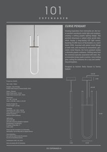 Curve Pendant Lamp - 101 CPH