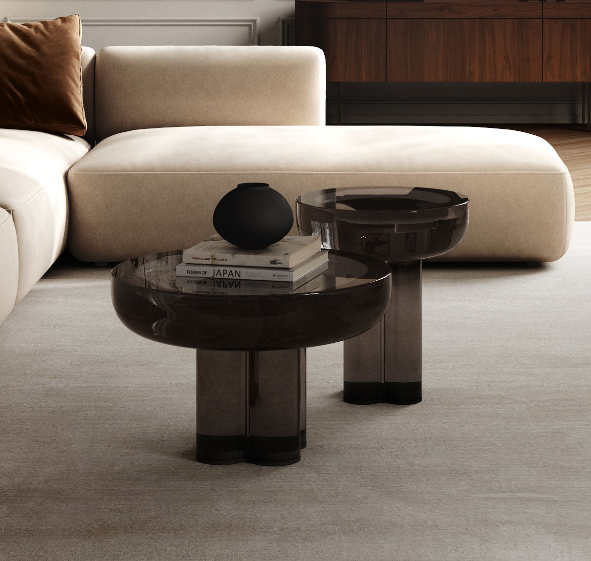 Crown Glass Tables