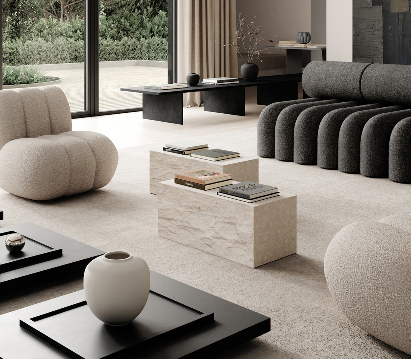101 Copenhagen Podium limestone